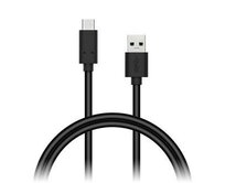 CONNECT IT Wirez USB C (Type C) - USB, tok proudu až 3A !,černý, 1 m