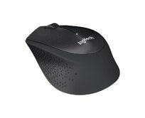 Logitech myš Wireless B330 Silent Plus, optická, bezdrátová, 3 tlačítka, černá, 1000dpi