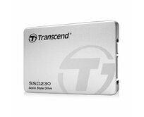 TRANSCEND SSD230S 256GB SSD disk 2.5'' SATA III 6Gb/s, 3D TLC, Aluminium casing, 560MB/s R, 500MB/s W, stříbrný