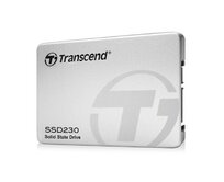 TRANSCEND SSD230S 512GB SSD disk 2.5'' SATA III, 3D TLC, Aluminium casing, 560MB/s R, 500MB/s W, stříbrný