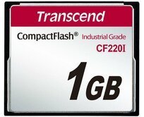 Transcend 1GB INDUSTRIAL TEMP CF220I CF CARD (SLC) Fixed disk and UDMA5