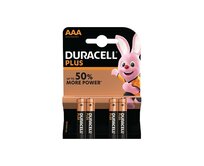 Duracell MN2400B4 Duracell Plus AAA 4 Pack