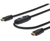 Digitus propojovací kabel s Aktivním zesílením HDMI High Speed Ethernet Ultra HD 24p,  20M