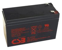 CSB 12V 7,2Ah olověný akumulátor (12V/7,2Ah - Faston 250)