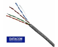 DATACOM UTP lanko CAT5E  PVC 305m box šedý