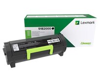 Lexmark MS/MX3/4/5/61x Black Toner Cartridge Return - 2 500 stran