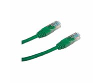DATACOM Patch cord UTP CAT5E 0,5m zelený