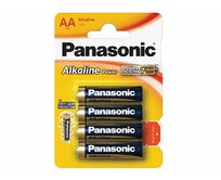 Panasonic LR6 Alkaline Power (alkalická; AA; 1,5V; BL4) 4ks - Blister