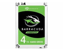 Seagate BarraCuda 3.5" HDD, 4TB, 3.5", SATAIII, 256MB cache, 5.400RPM