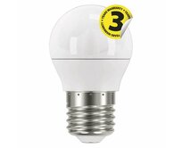 Emos LED žárovka MINI GLOBE, 6W/40W E27, CW studená bílá, 470 lm, Classisc, F