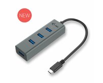 i-Tec USB-C 3.1 Metal 4-portový HUB, 4x USB 3.0