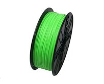 GEMBIRD Tisková struna (filament), PLA, 1,75mm, 1kg, fluorescentní, zelená