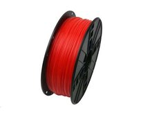 GEMBIRD Tisková struna (filament), PLA, 1,75mm, 1kg, fluorescentní, červená