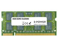 2-Power 4GB PC2-6400S 800MHz DDR2 CL6 SoDIMM 2Rx8 (DOŽIVOTNÍ ZÁRUKA)