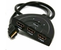 GEMBIRD Dat přepínač  HDMI switch, 3 cesty