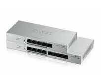 Zyxel GS1200-5HP v2, 5-port Desktop Gigabit Web Smart switch: 5x Gigabit metal, 4x PoE (802.3at, 30W)