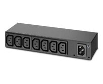 APC STOJANOVÁ JEDNOTKA PDU, ZÁKLADNÍ, 0U/1U, C14->(8) C13