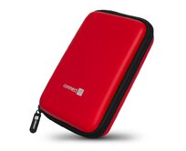 CONNECT IT HardShellProtect pevné skořepinové ochranné pouzdro na 2,5" HDD, červené