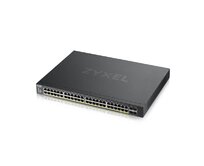 Zyxel XGS1930-52HP, 52 Port Smart Managed PoE Switch, 48x Gigabit PoE and 4x 10G SFP+, hybird mode, standalone or Nebula