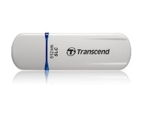 Transcend 512MB JetFlash 170, USB 2.0 flash disk, SLC, bílý, 21MB/s R, 13MB/s W