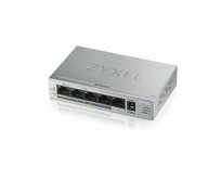 Zyxel GS1005-HP, 5 Port Gigabit PoE+ unmanaged desktop Switch, 4 x PoE, 60 Watt