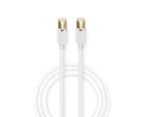 Nedis CCGB85221WT10 - CAT6 S/FTP Síťový Kabel | RJ45 (8P8C) Zástrčka – RJ45 (8P8C) Zástrčka | 1 m | Bílá barva