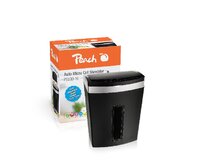 PEACH skartovač Auto Micro Cut PS600-10, 10 min. non-stop skartace, P-5, 20 l