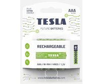 Tesla AA RECHARGEABLE+ nabíjecí Ni-MH 2450mAh, 4 ks, NewDesign