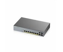 Zyxel GS1350-12HP, 12 Port managed CCTV PoE switch, long range, 130W (1 year NCC Pro pack license bundled)