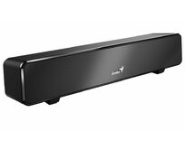 GENIUS repro USB SoundBar 100, drátový, 6W, USB, 3,5mm jack, černý