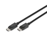 DIGITUS Připojovací kabel DisplayPort, DP M / M, 3,0 m, Ultra HD 8K, verze 1.3 / 1.4, bl