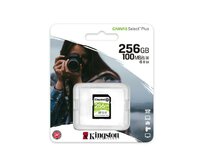 KINGSTON 256GB SDHC CANVAS Plus Class10 UHS-I 100MB/s Read Flash Card