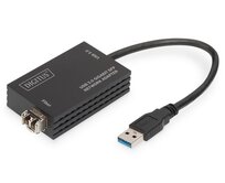 DIGITUS Síťový adaptér USB3.0 Gigabit SFP (vyžaduje modul SFP)