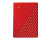 WD My Passport portable 4TB Ext. 2.5" USB3.0 Red