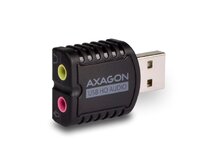 AXAGON ADA-17, USB2.0 - stereo HQ audio MINI adaptér, 24-bit/96kHz