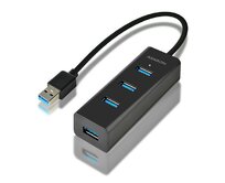 AXAGON HUE-S2B, 4x USB3.0 CHARGING hub, micro USB nap. konektor