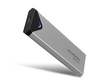 AXAGON EEM2-UG2, USB-C 3.2 Gen 2 - M.2 NVMe SSD kovový box, délka 42 až 80 mm