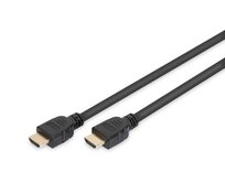 Digitus připojovací kabel HDMI 2.1 Ultra High Speed, typ A M / M, 5,0 m, s Ethernetem, UHD 8K 60p, zlacené konektory