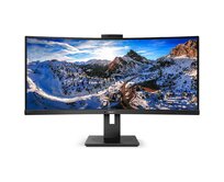 Philips LCD 346P1CRH 34" zakřivený VA/3440x1440@100Hz/4ms/500cd/HDMI/DP/4xUSB/USB-C dock/RJ45/Webcam/Repro/HAS/VESA