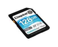 KINGSTON 128GB SDXC Canvas Go! Plus 170R/90W CL10 U3 V30