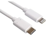 PremiumCord Lightning - USB-C™ USB nabíjecí a datový kabel MFi pro Apple iPhone/iPad, 0,5m