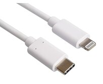 PremiumCord Lightning - USB-C™ USB nabíjecí a datový kabel MFi pro Apple iPhone/iPad, 1m