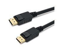 PremiumCord DisplayPort 1.3 přípojný kabel M/M, zlacené konektory, 2m