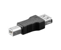 PremiumCord USB redukce A-B, Female/Male