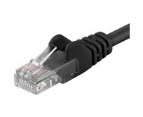 PremiumCord Patch kabel UTP RJ45-RJ45 level 5e 10m černá