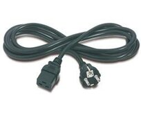 PremiumCord napájecí kabel IEC 320 C19 na CEE7, délka 2,7m
