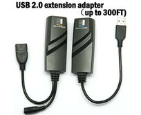 PremiumCord USB 2.0 extender po Cat5/Cat5e/Cat6 do 50m
