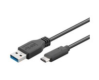 PremiumCord Kabel USB 3.1 konektor C/male - USB 3.0 konektor A/male, 0,5m