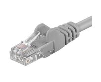 PremiumCord Patch kabel UTP RJ45-RJ45 CAT6 0.25m šedá