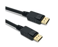 PremiumCord DisplayPort 1.4 přípojný kabel M/M, zlacené konektory, 1,5m